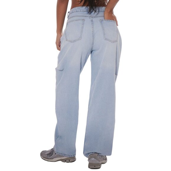 2/$30 NWT Vintage 12 PrettyLittleThing High Waisted Straight Leg Jeans - Picture 10 of 16